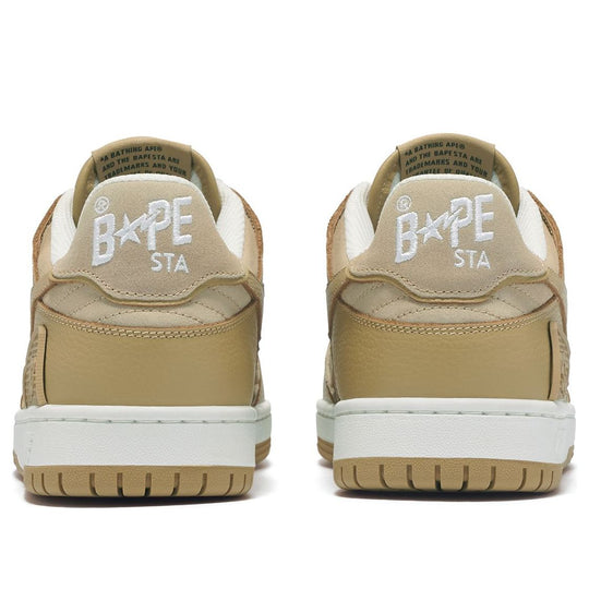 A Bathing Ape SK8 Sta #4 'Beige' 0ZXSHM191058LBGX