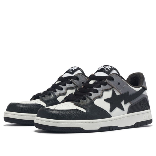 A Bathing Ape SK8 Sta #5 'Black Grey' 0ZXSHM191059LBKZ