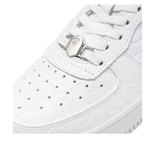 (WMNS) A Bathing Ape Bape Sta #3 'White Silver' 0ZXSHW291052LWHE