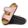 Birkenstock(WMNS) Arizona Big Buckle Nubuk Leather Narrow Fit 'Soft Pink'