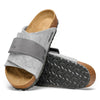 BirkenstockKyoto Natural Leather Felt Narrow Fit 'Light Grey'