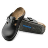 BirkenstockBoston Super Grip Natural Leather 'Black'