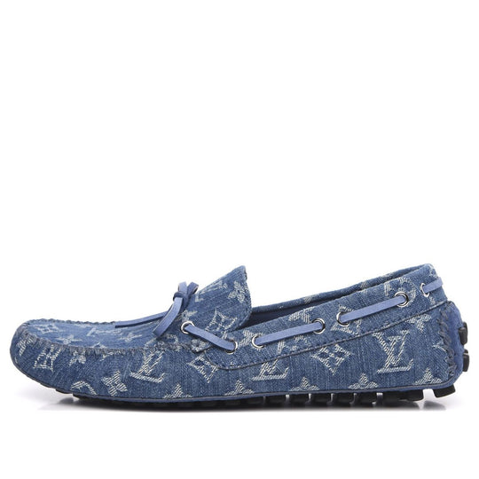 LOUIS VUITTON Arizona Loafers 'Denim Monogram' 1A80HM