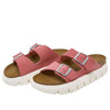 Birkenstock(WMNS) Arizona Chunky Birko-Flor Platform Sandals 'Candy Pink'