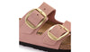 Birkenstock(WMNS) Arizona Big Buckle Nubuk Leather 'Old Rose'