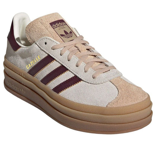 (WMNS) adidas Gazelle 'Beige Burgundy' JQ5127