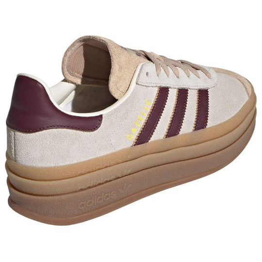 (WMNS) adidas Gazelle 'Beige Burgundy' JQ5127