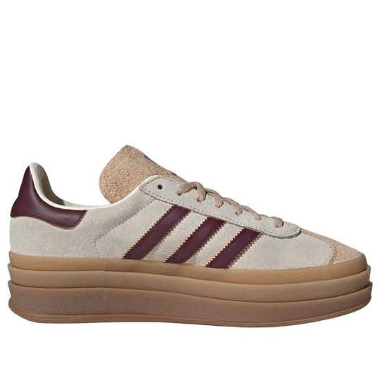 (WMNS) adidas Gazelle 'Beige Burgundy' JQ5127