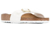 BirkenstockMadrid Birko-Flor Patent Narrow Fit Sandals 'Patent White'