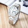 CASIOWaterproof Stainless Steel Strap Mens Silver Analog