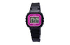 CASIOSTANDARD Electronic Pink/Black Unisex Pink DialBlack Strap Unisex Mens PinkBlack Digital
