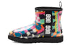 UGG(WMNS) Classic Clear Mini Boot Checks 'Black Multi'