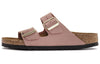 Birkenstock(WMNS) Arizona Soft Footbed Nubuk Leather 'Old Rose'