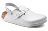 BirkenstockKay SL Natural Leather Sandals 'White'
