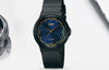 CASIOBlue DialBlack Strap Unisex Blue DialBlack Strap BlueBlack Analog