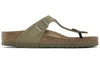 BirkenstockGizeh Vegan Textile Sandals 'Faded Khaki'