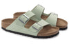 Birkenstock(WMNS) Arizona Vegan Synthetik Narrow Fit 'Soft Birki Vegan Matcha'