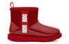 UGG(PS) CLASSIC CLEAR MINI 'Red'
