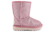 UGGClassic Short II Glitter (Big Kids) Pink
