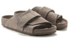 BirkenstockKyoto Suede Leather Sandals 'Gray Taupe'