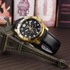 CASIOENTICER Serieses Men's Gold Mens Black Analog
