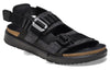 BirkenstockShinjuku Natural Leather Textile Sandals 'Black'