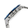 CASIOMen's EDIFICE Stainless Steel Strap Blue Black Watch Mens Silver Analog