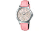 CASIOLeather Belt Waterproof Quartz Pink Analog