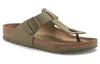 BirkenstockMedina Vegan Textile Narrow Fit Sandals 'Faded Khaki'