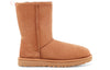 UGG(WMNS) Classic Short II Graphic Logo 2.0 Fleece Lined