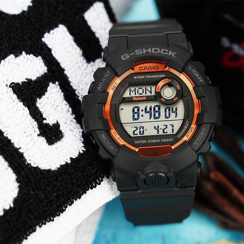 CASIOG-Shock Digital 'Black Orange'