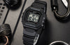 CASIOG Shock Waterproof Unisex Mens Black Digital