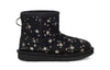 UGG(PS) Classic Mini II Stars Snow Boots Black