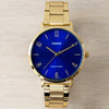 CASIOQuartz Waterproof Blue Watch Dial Blue Analog