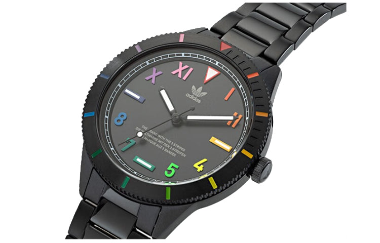 adidas(WMNS) Stainless Steel Black Bracelet Watch 'Black'