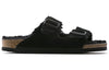 BirkenstockArizona Fleece Lined Shoe Version Black Unisex