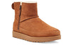 UGG(WMNS) Classic Zip Mini Snow Boots Brown