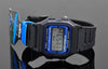 CASIOG Shock Waterproof Quartz Sports Mens Black Digital