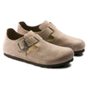 BirkenstockLondon Suede Leather Narrow Fit Shoes 'Taupe'