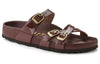 Birkenstock(WMNS) Franca Natural Leather Patent Narrow Fit 'High Shine Chocolate'