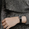CASIODRESS Series Quartzes Black Waterproof Black Strap Black Analog