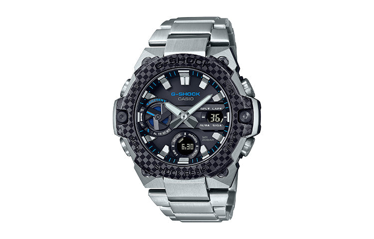 CASIOG-Shock Analog-Digital 'Black Silver'