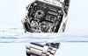 CASIOG Shock Quartz Sports Waterproof Mens Silver Digital