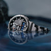 CASIOWaterproof Sports Solar Powered Mens Silver Analog/Digital Combo