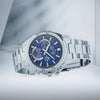 CASIOWaterproof EDIFICE Sapphire Crystal Mens Blue Analog