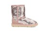 UGG(PS) Classic Short ll Sequin Star Pink