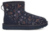 UGG(WMNS) Classic Zodiac Mini Fleece Lined Navy Blue
