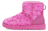 UGG(WMNS) Classic Mini Chunky Sequin Boot 'Pink'