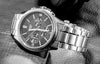 CASIOWaterproof Stainless Steel Strap Quartz Mens Black Analog
