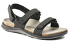 Birkenstock(WMNS) Kalahari Birko-Flor Sandals 'Black'